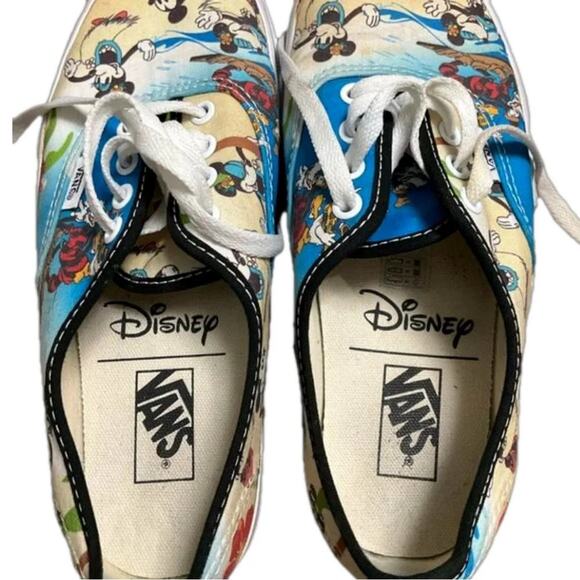 Vans X Sneakers Women's Disney Mickey & Minnie Mouse Aloha Beach Size 7 - Picture 3 of 6